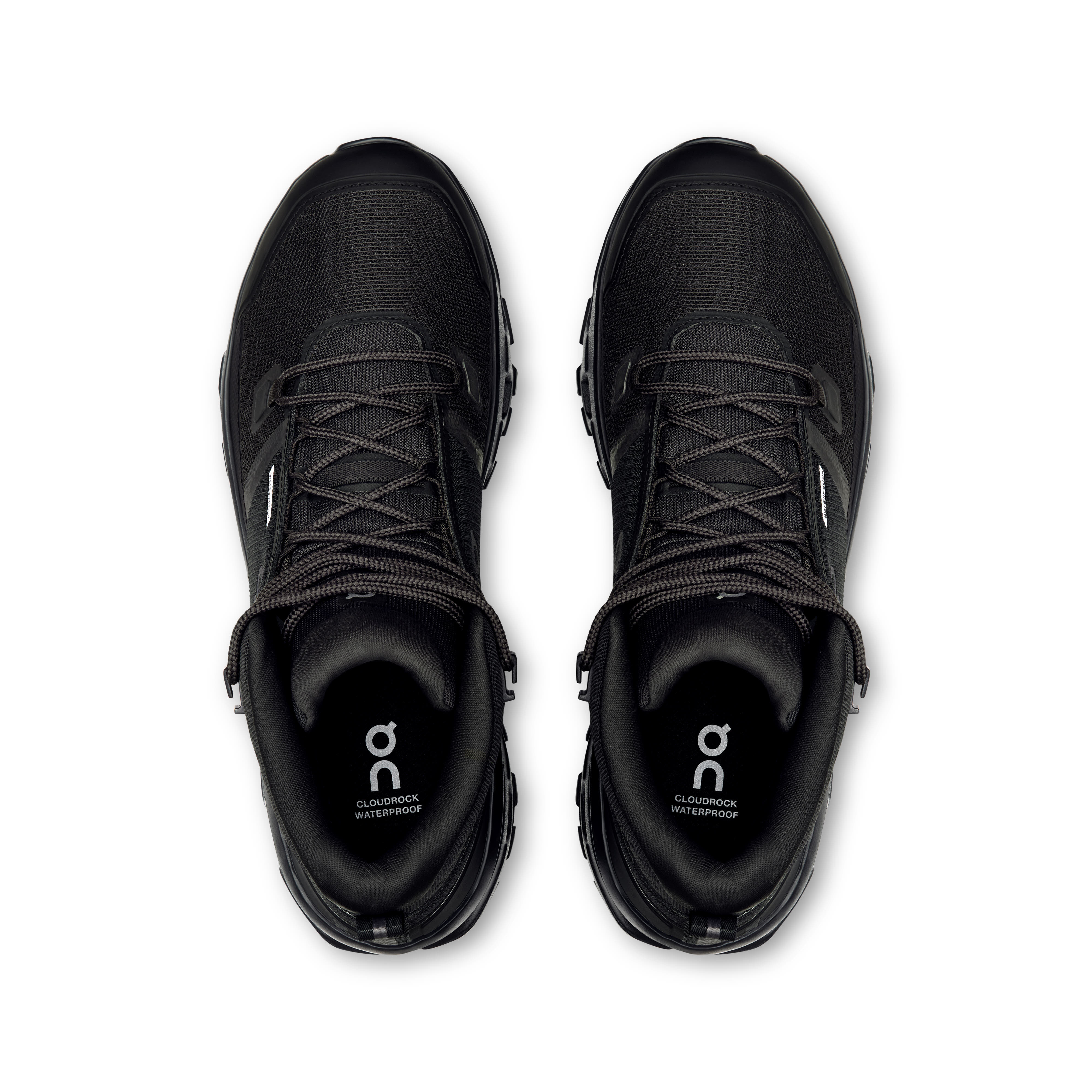 ON Cloudrock Mid WP Trekkingschuhe Wanderschuhe Herren schwarz