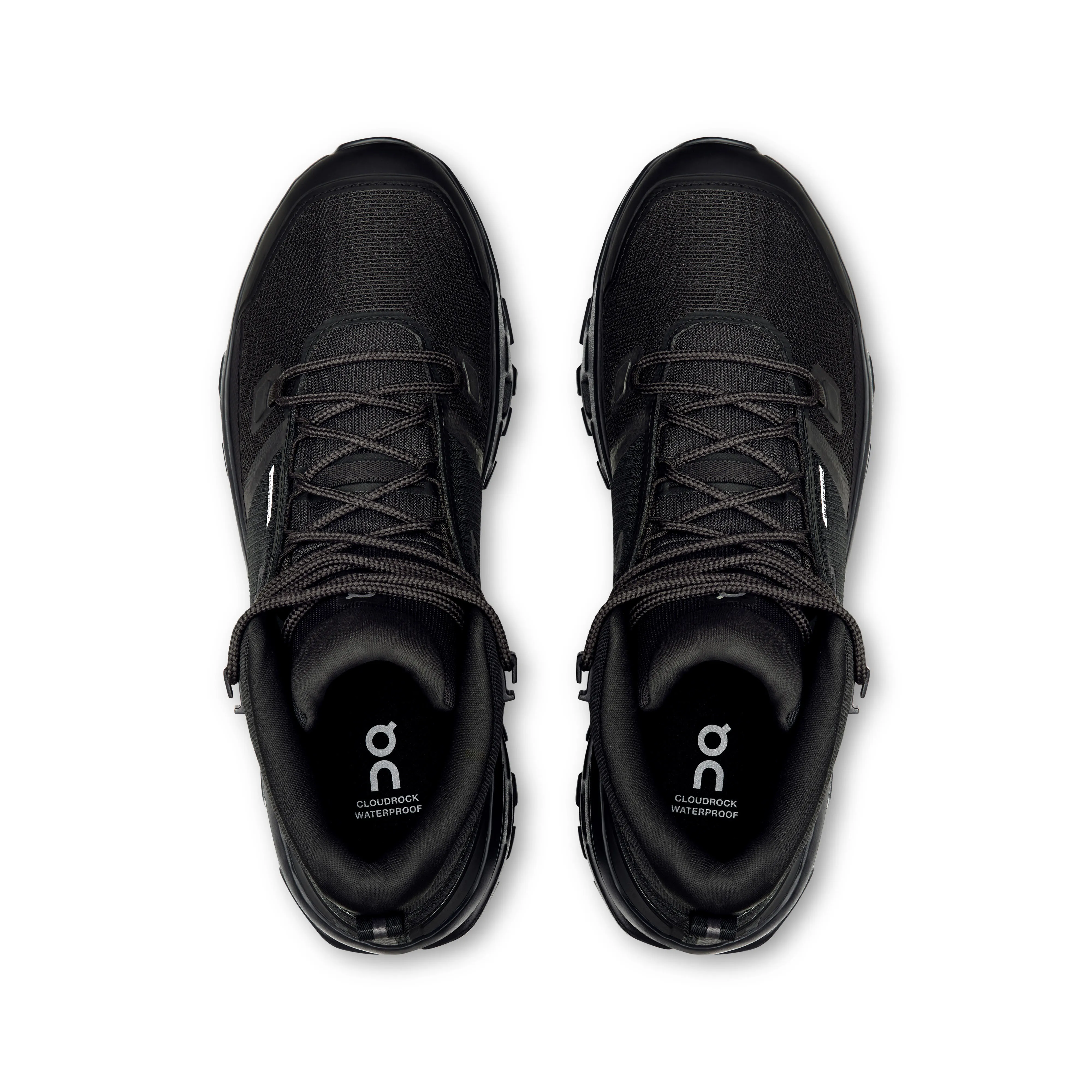ON Cloudrock Mid WP Trekkingschuhe Wanderschuhe Herren schwarz