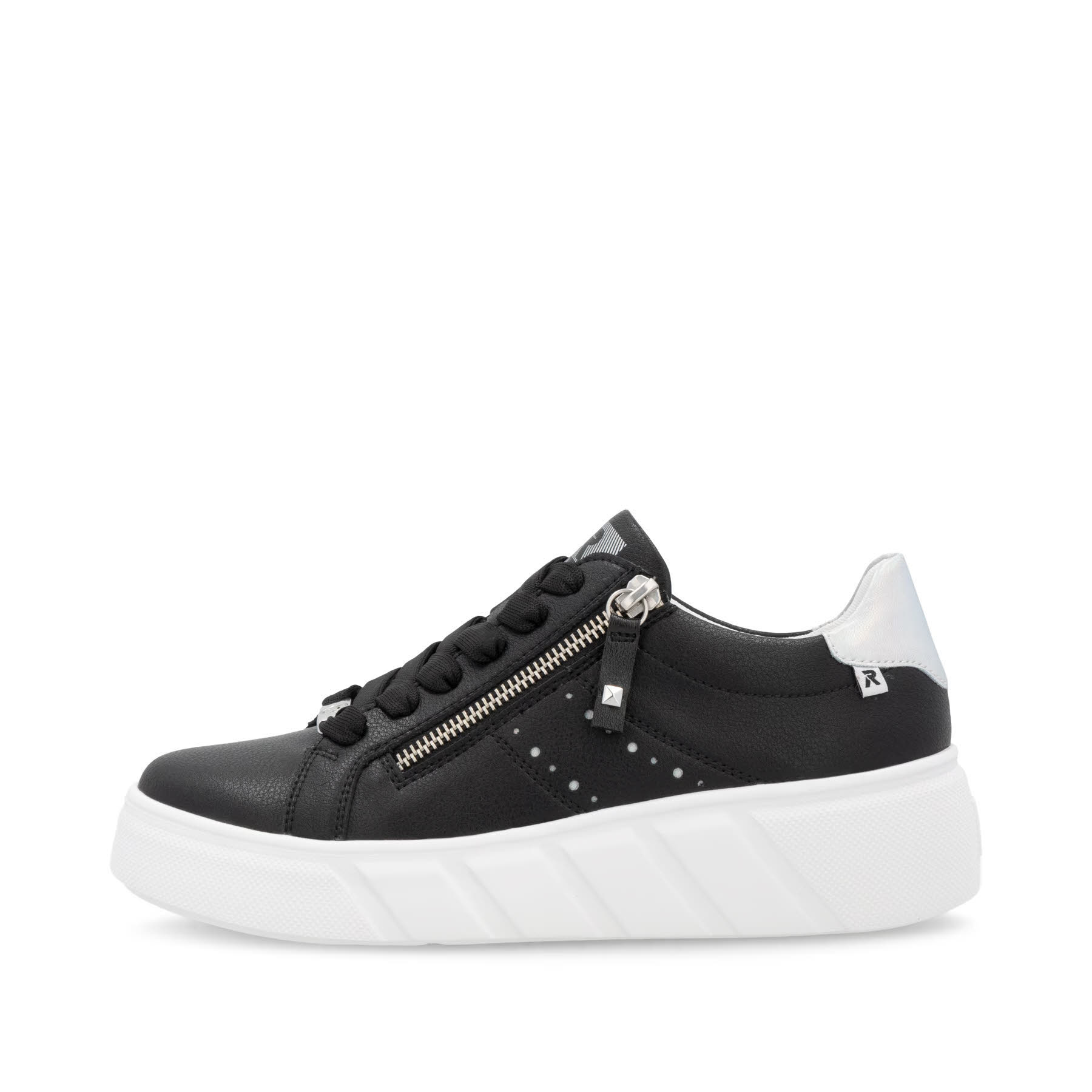 Rieker FSK Damen Halbschuhe Sneaker Low modisch schwarz