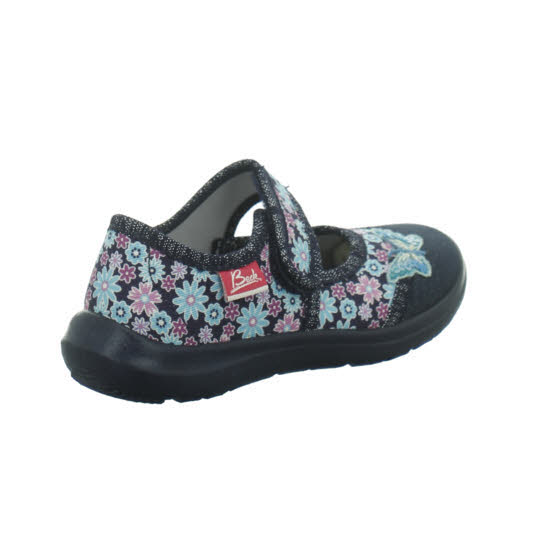 Beck Beauty Mädchen Hausschuhe blau