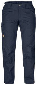 Fjällräven DA Karla Pro Trousers Curved Damen Trekkinghose ungefüttert Wanderhose dark navy NEU