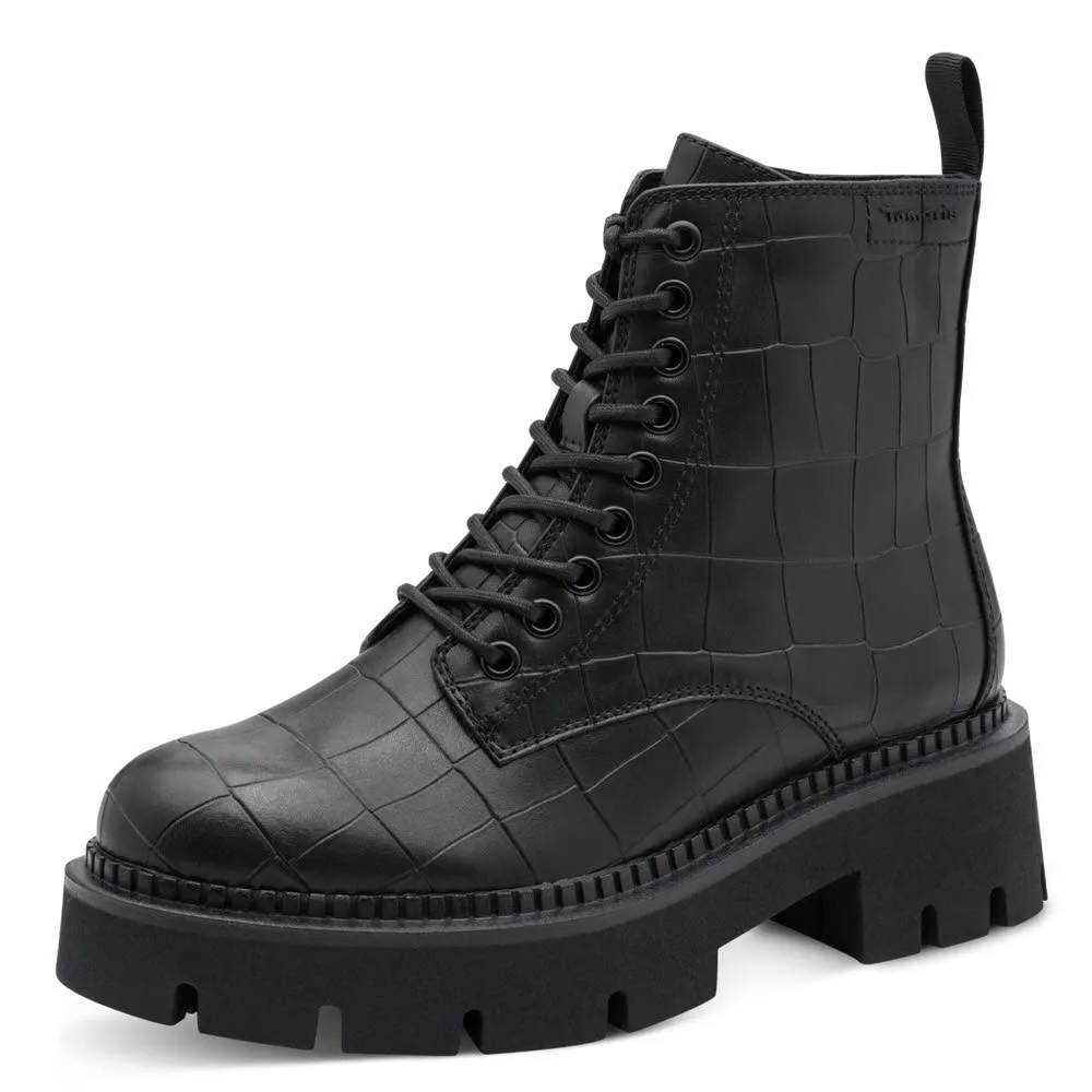 Tamaris Damen Stiefel Stiefeletten schwarz