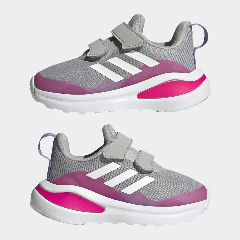 adidas FortaRun CF I Kinder/Baby Laufschuh Sport Freizeit grau