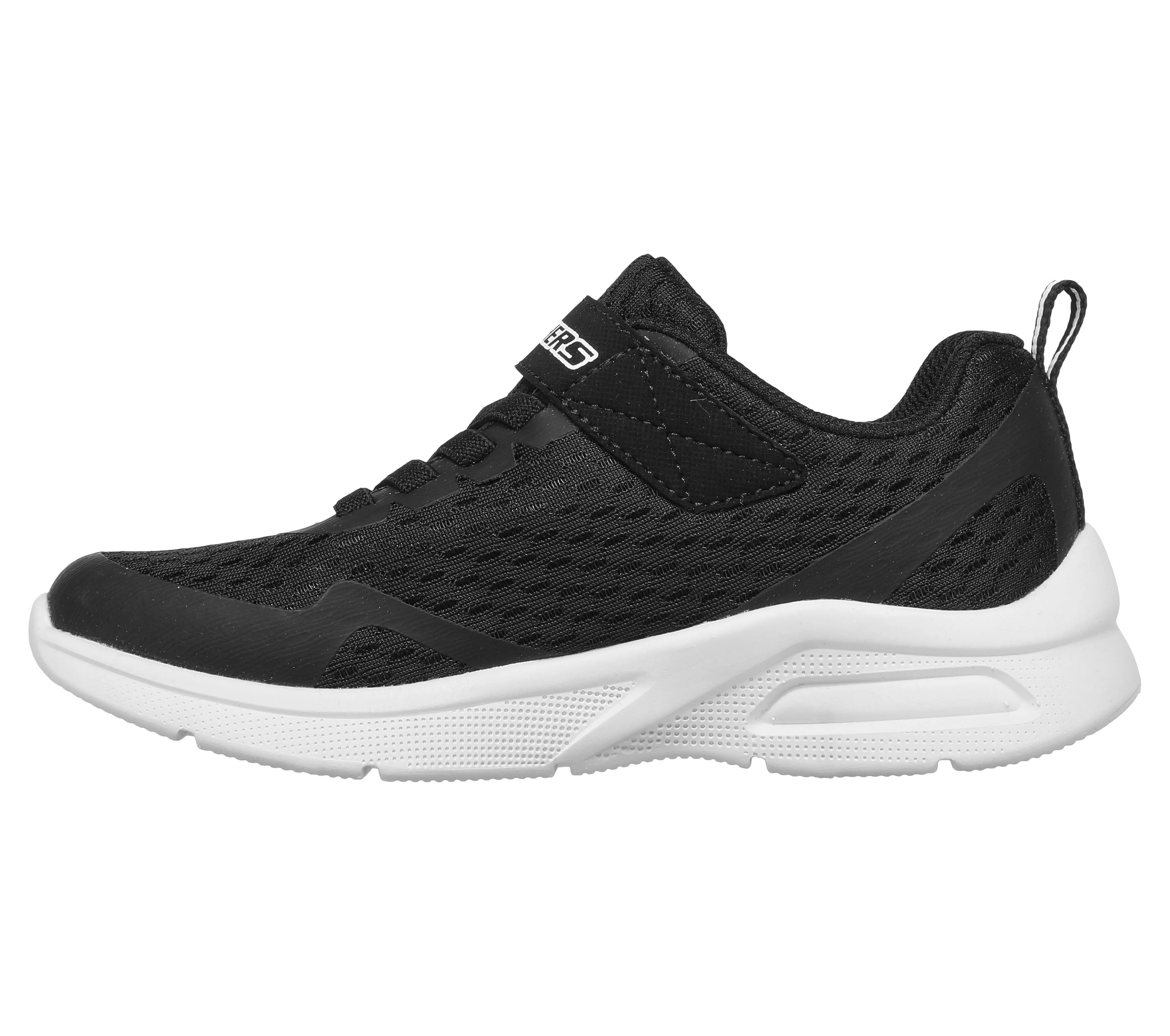 Skechers MICROSPEC MAX – TORVIX Sneaker Slipper Kinder Jungen schwarz