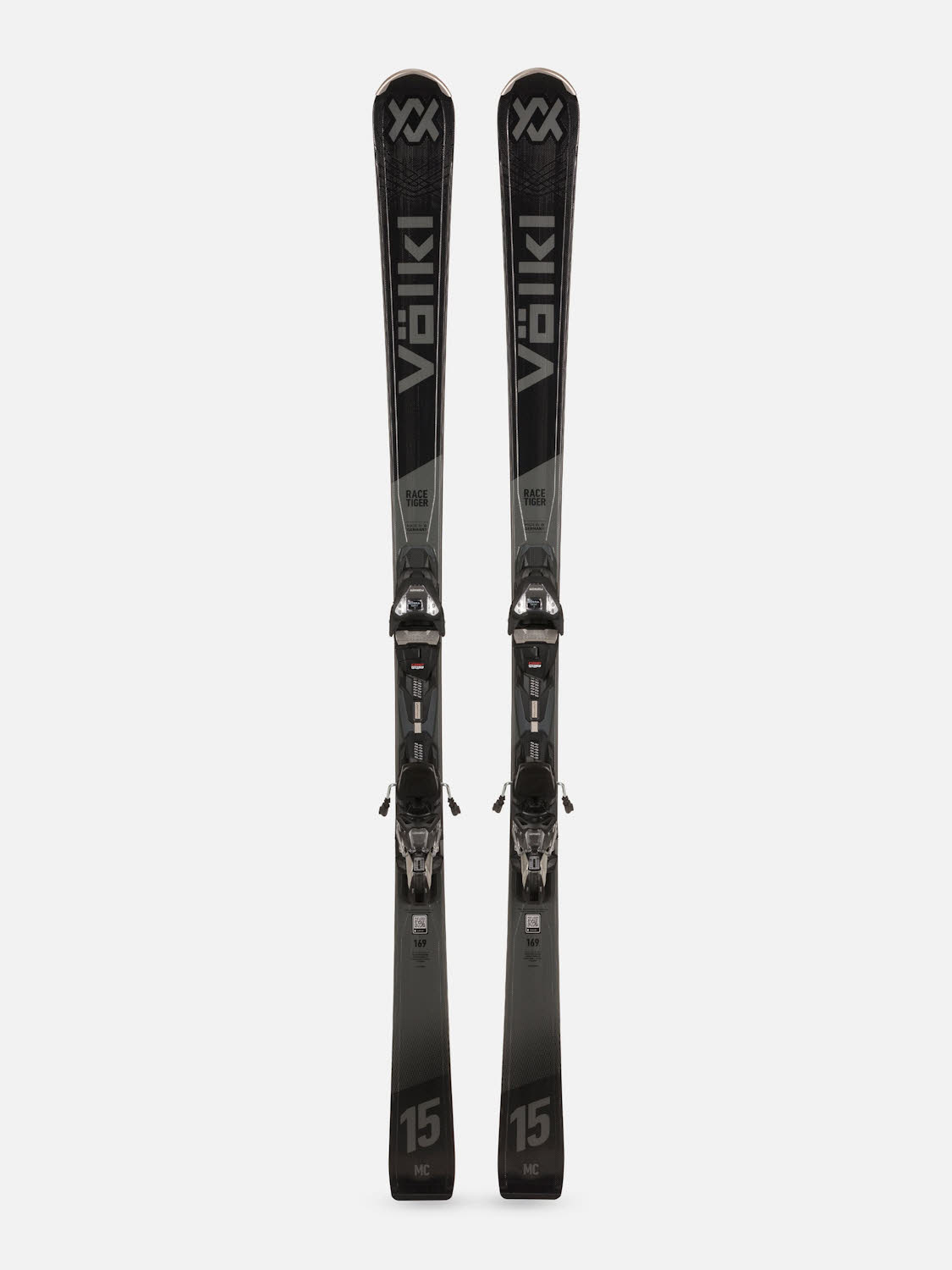 Völkl RACETIGER MC BLACK + VMOT 11 GW Slalomcarver Ski Experten 26/27 schwarz
