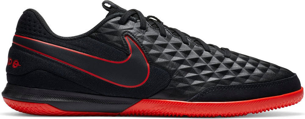 NIKE TIEMPO LEGEND 8 ACADEMY IC Herren Fußballschuhe Hallenschuhe schwarz