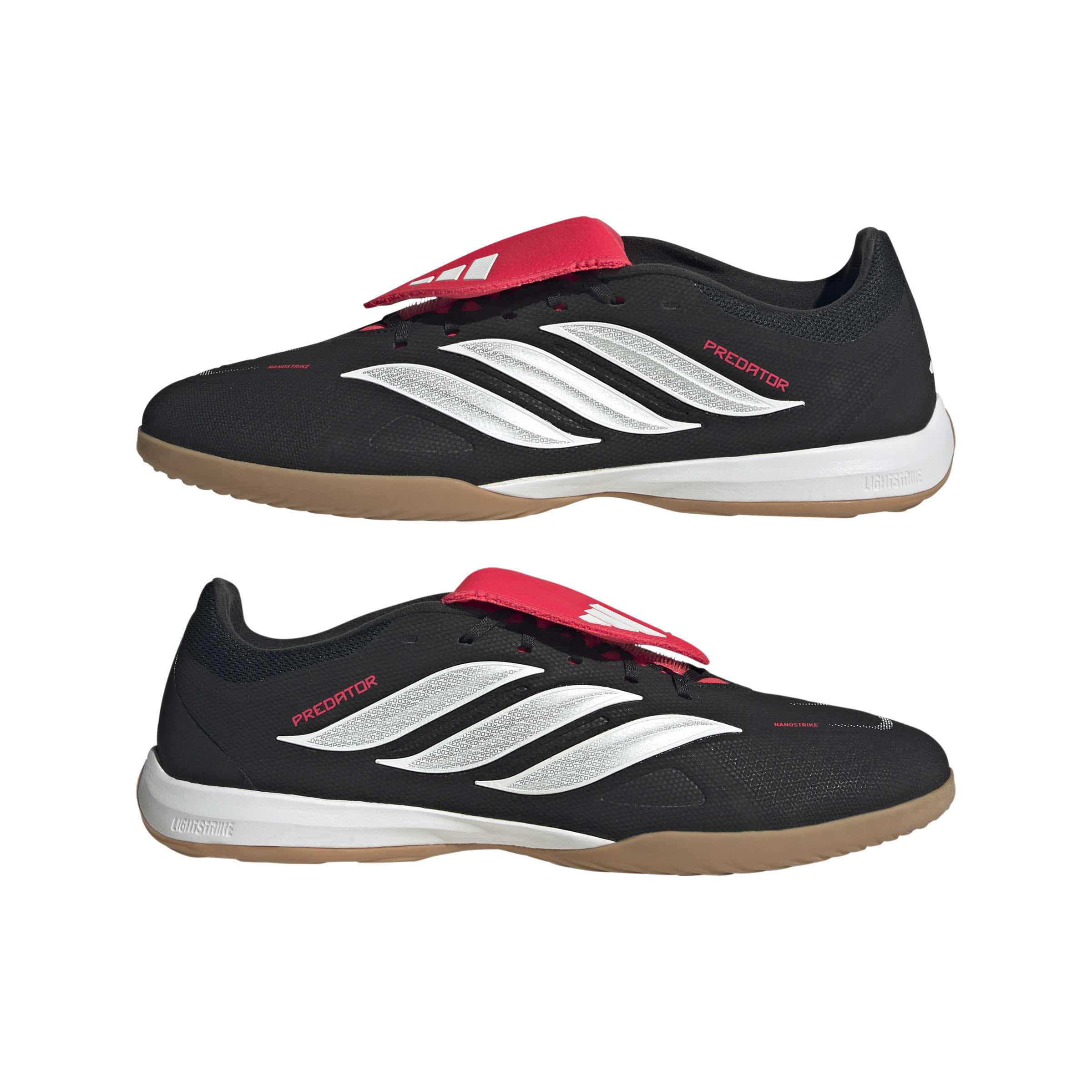 adidas PREDATOR LEAGUE FT IN Herren Hallenschuhe Fußballschuhe schwarz/weiß/rot