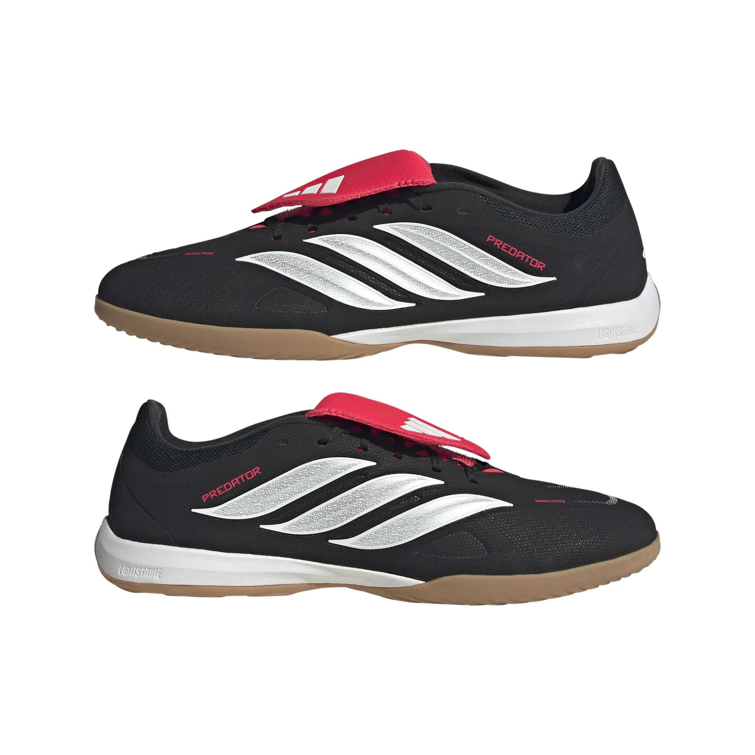 adidas PREDATOR LEAGUE FT IN Herren Hallenschuhe Fußballschuhe schwarz/weiß/rot