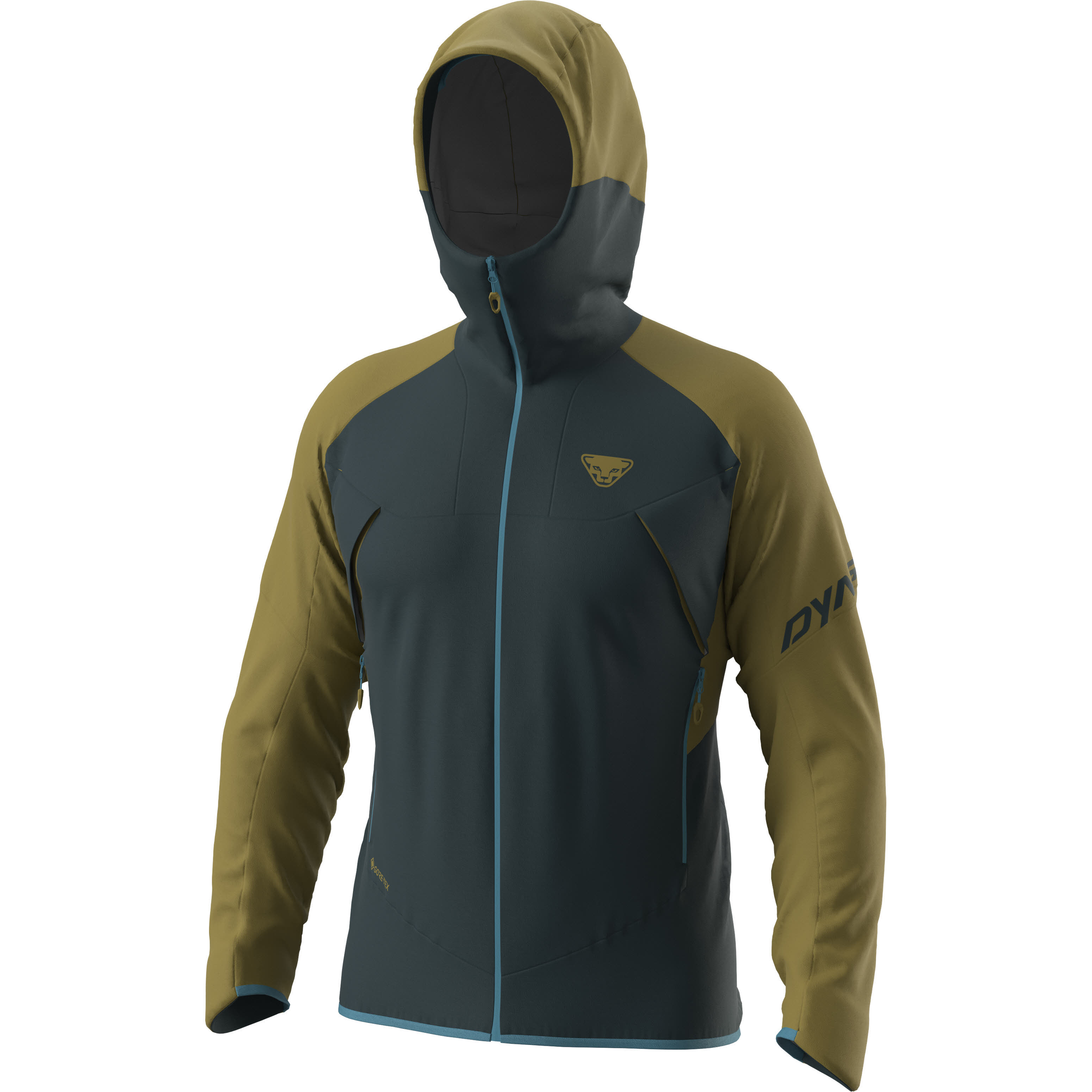 Dynafit Transalper GTX Herren Regenjacke grün