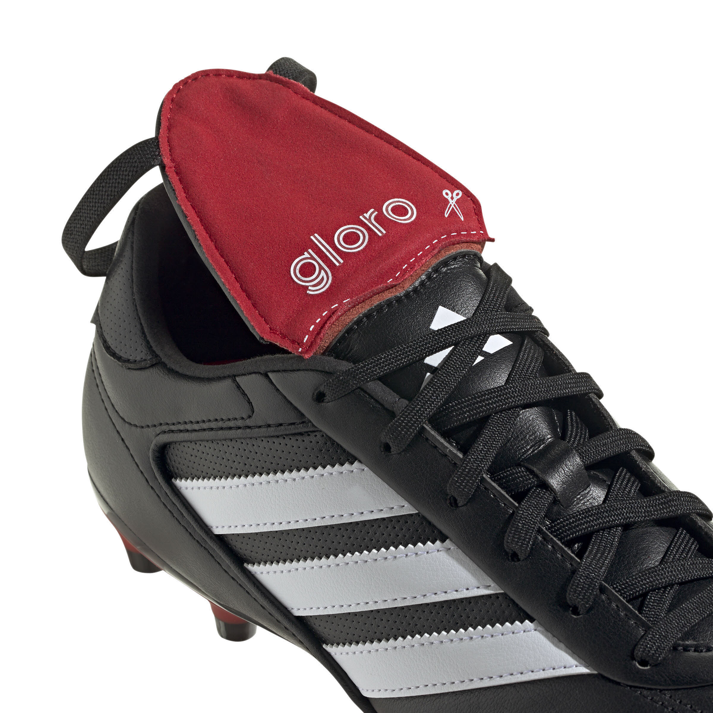 adidas COPA GLORO II FG Unisex Fußballschuhe Stollenschuhe core black/white/better scarlet