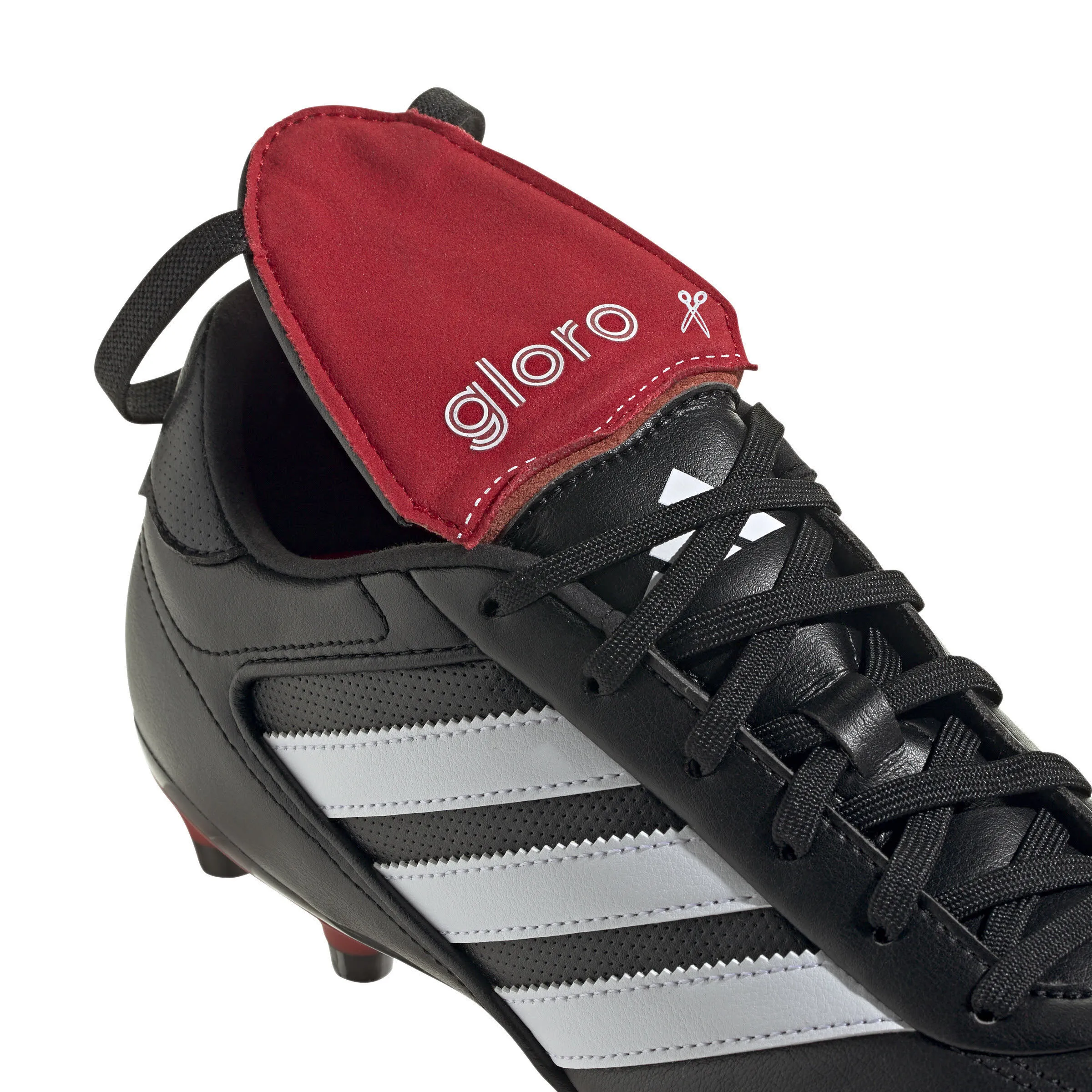 adidas COPA GLORO II FG Unisex Fußballschuhe Stollenschuhe core black/white/better scarlet