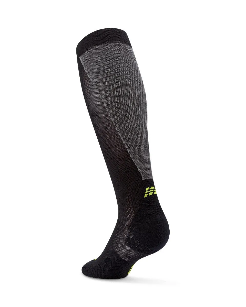 CEP Run Ultralight Socks Tall 4.0 Damen Laufsocken Kompressionssocken black/grey