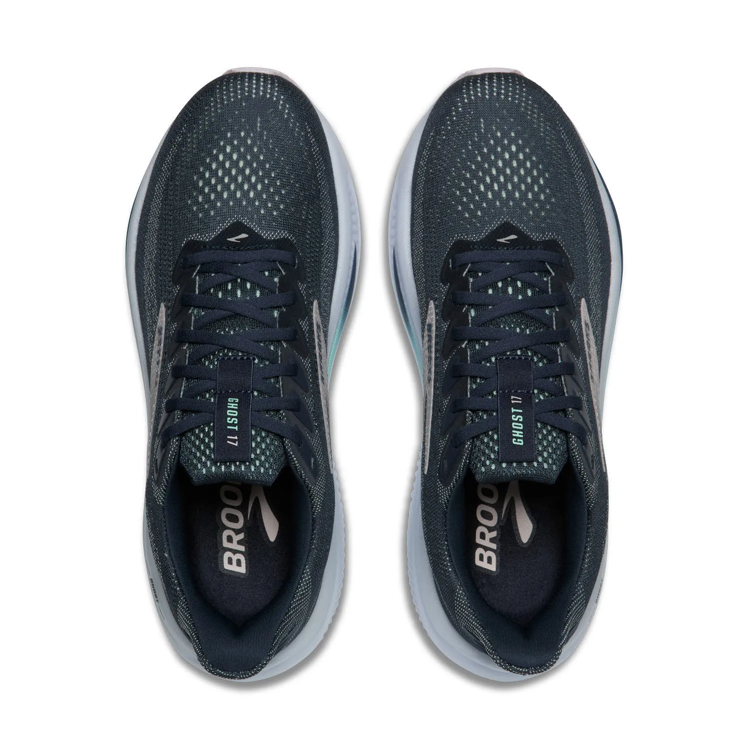 BROOKS Ghost 17 Damen Laufschuhe Joggingschuhe schwarz/weiß