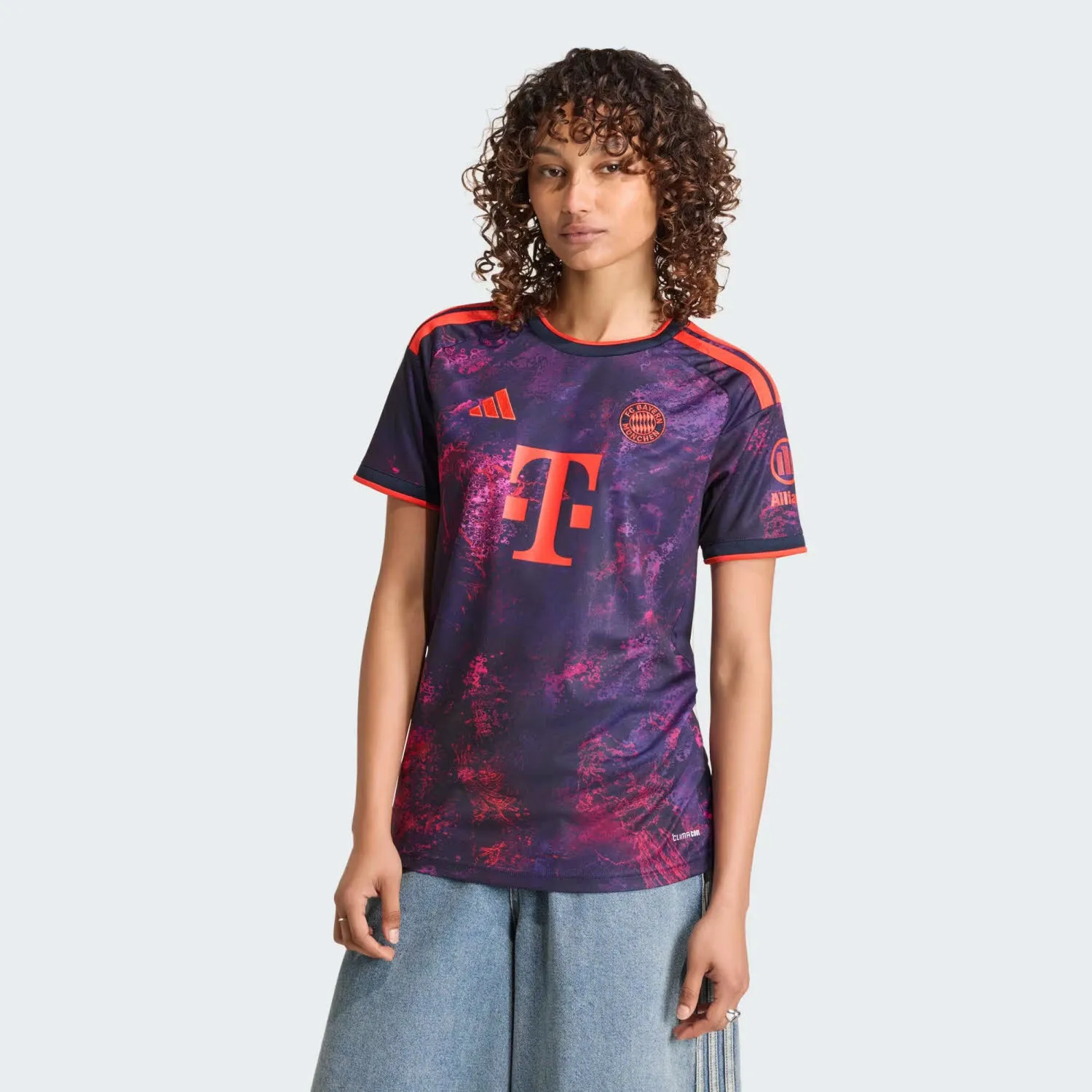 adidas FC Bayern München Ausweichtrikot Damen Trikot lila