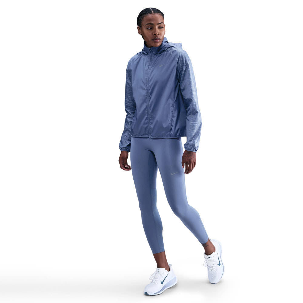 Nike Tempo Flash Damen Trainingsjacke Laufjacke blau
