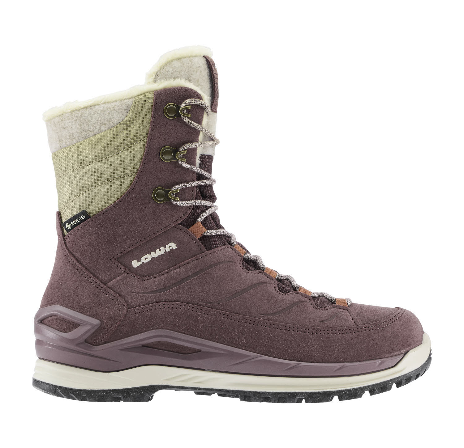 Lowa CALCETA EVO GTX Damen Winterstiefe Outdoorstiefell rot