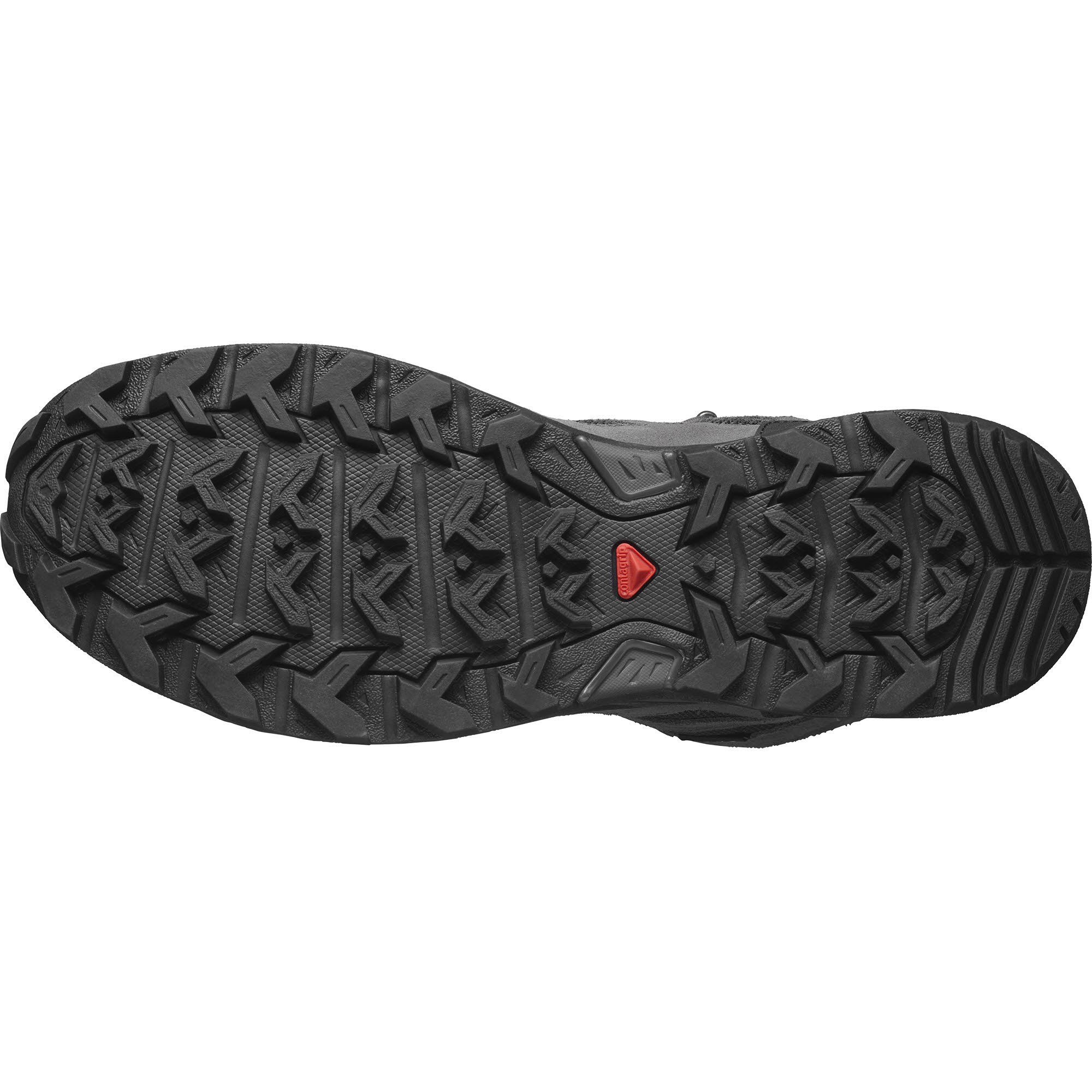 Salomon X Ward Leather Herren Trekkingschuh High Schwarz