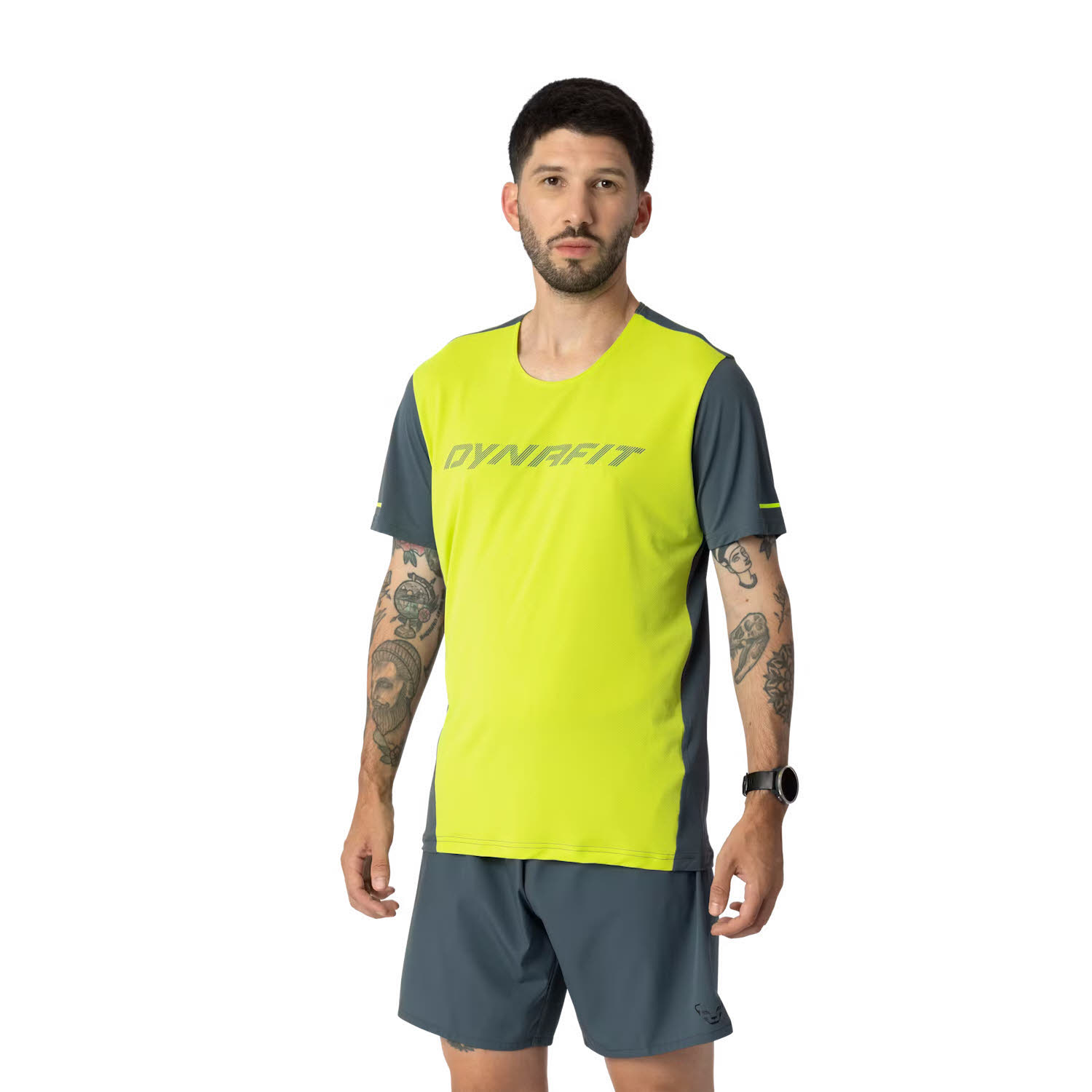Dynafit ALPINE 2 S/S TEE M Herren Laufshirt Trainingsshirt ultra yellow