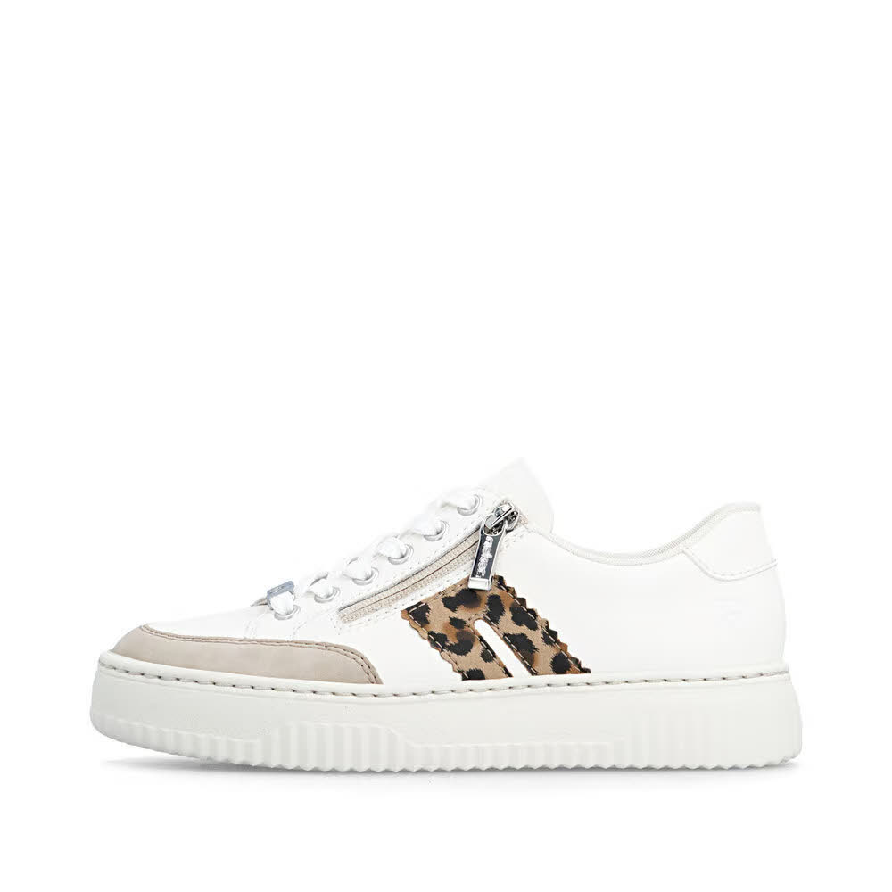 Rieker Damen Sneaker Low weiß