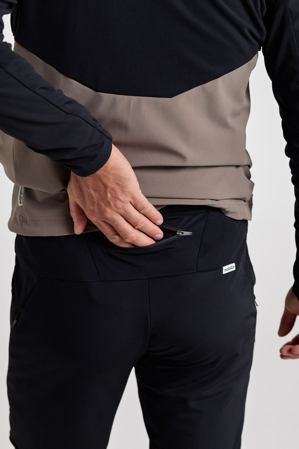 Maloja MarcusM Herren Wanderhose Trekkinghose schwarz