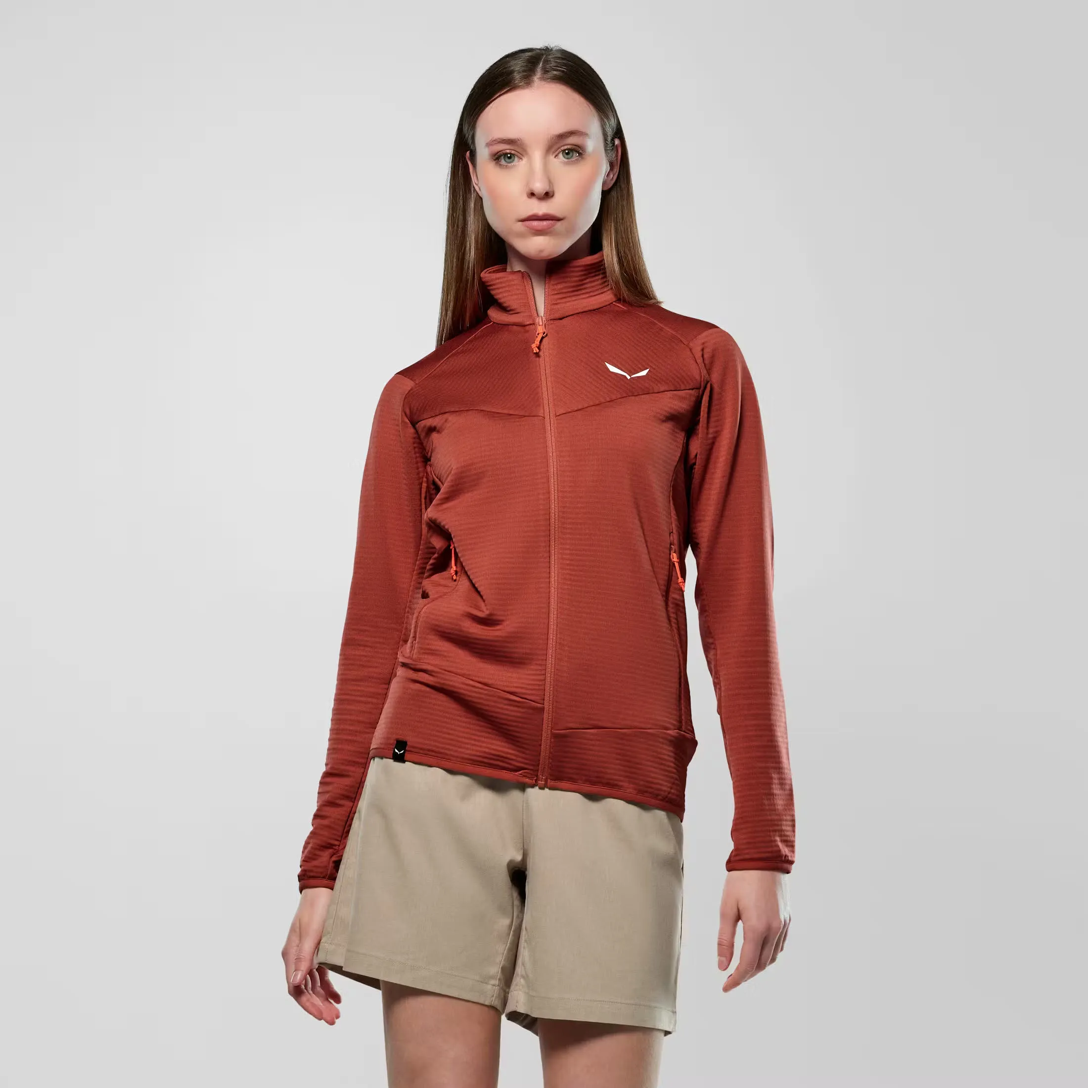 Salewa Puez Altavia Polarlite Jacke Damen rot