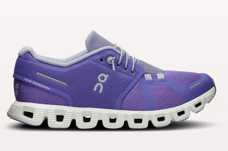 ON Cloud 5 Freizeitschuh Sportschuh Damen lila