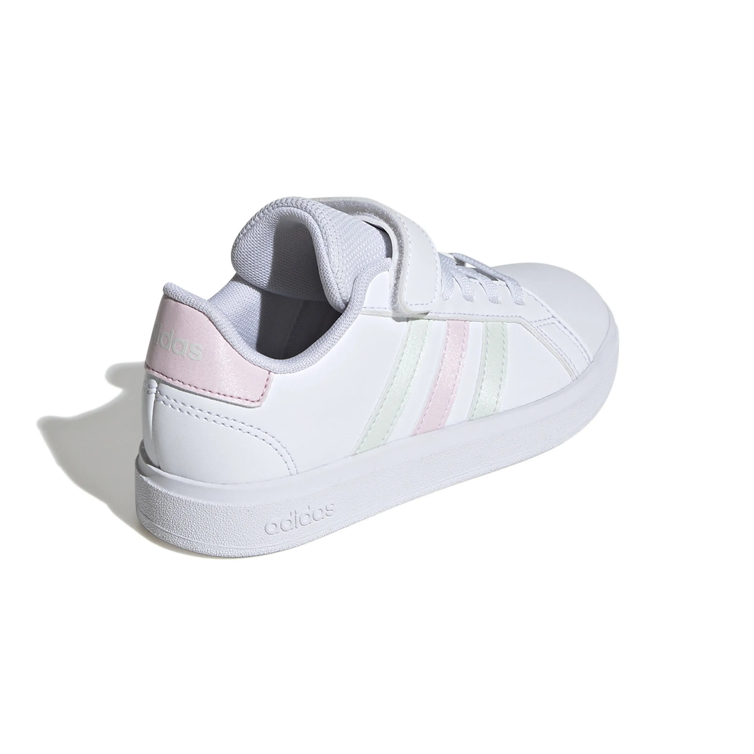 adidas Grand Court 2.0 Kids Schuh Mädchen Sneaker weiß/pink