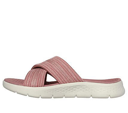 Skechers GO WALK Flex Sandal - Impressed Damen Sandale Flip Flop pink