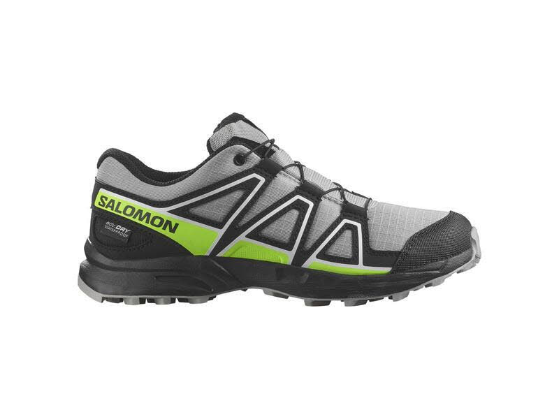 Salomon SPEEDCROSS WP J Outdoorschuh Wanderschuh Kinder Jungen grau