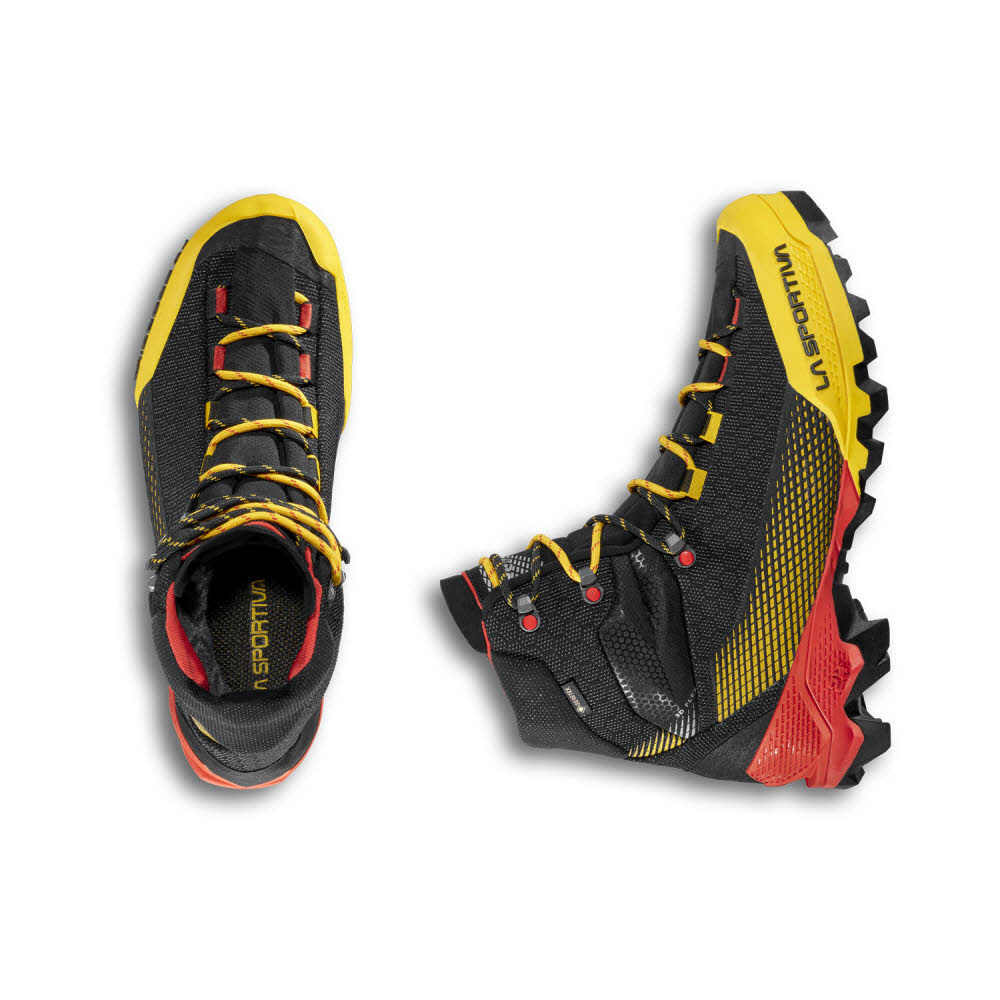 La Sportiva Aequilibrium ST GTX Herren Wanderschuhe Trekkingschuhe high schwarz/gelb