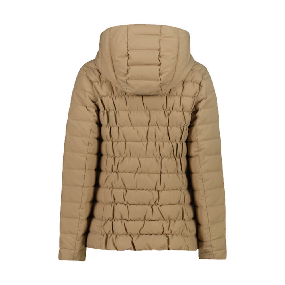CMP WOMAN JACKET FIX HOOD Damen Daunenjacke braun