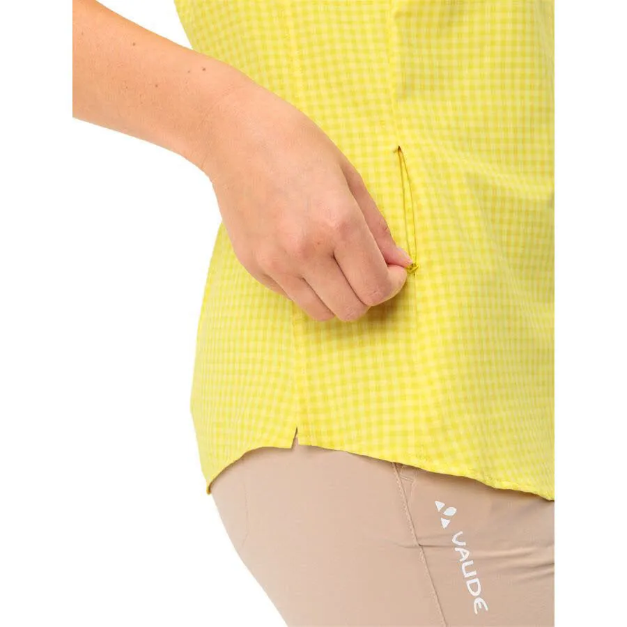 Vaude Seiland III Damen Shirt Bluse gelb