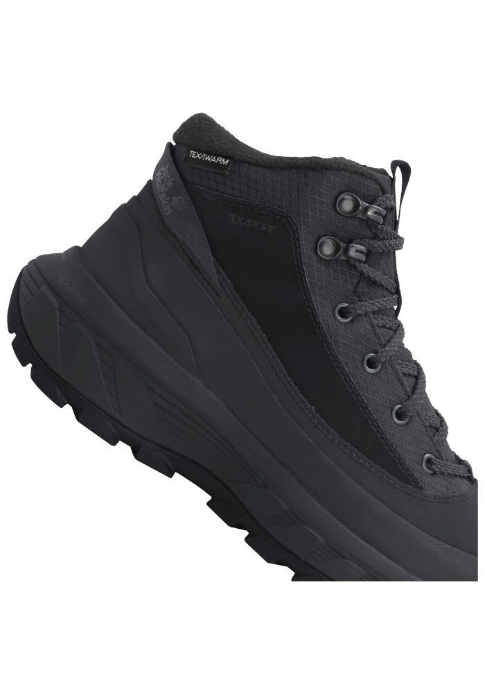 JACK WOLFSKIN WILD QUEST TEXAPORE MID W Winterstiefel Damen schwarz