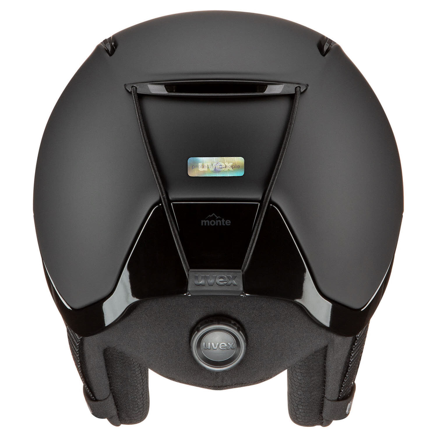 Uvex monte Pro Unisex Skihelm Snowboardhelm schwarz