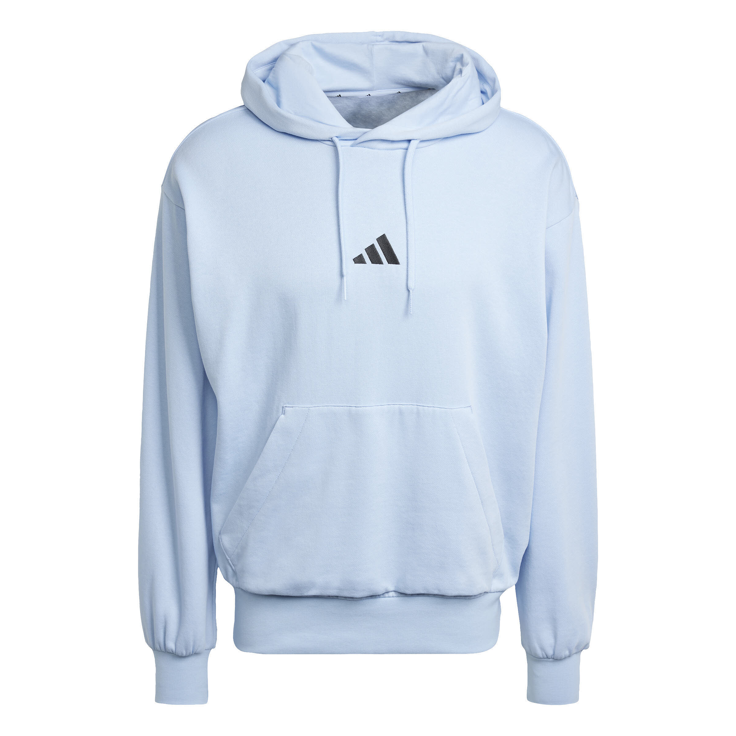 adidas Essentials Feelcozy Hoodie Herren Kaputzenpullover grau