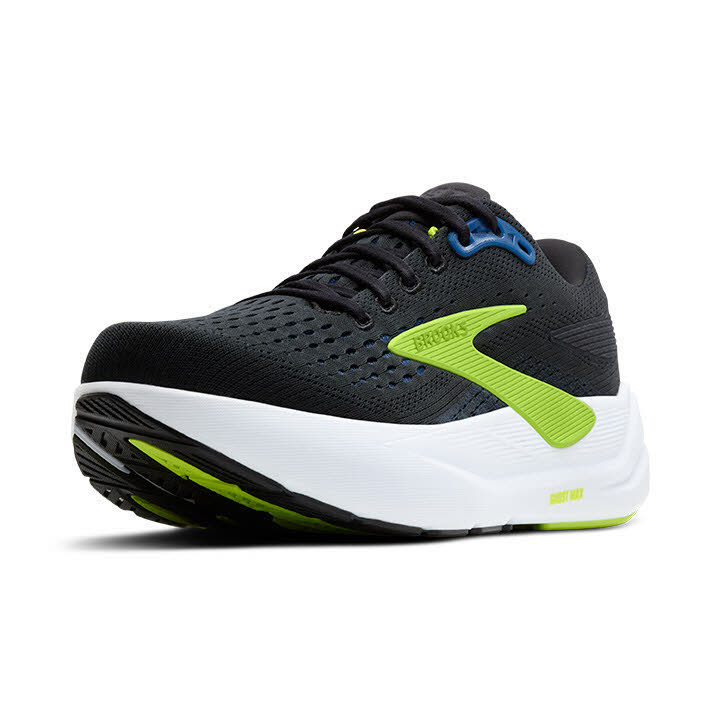 Brooks Ghost Max 3 Herren Laufschuhe Joggingschuhe black/navy/acid lime
