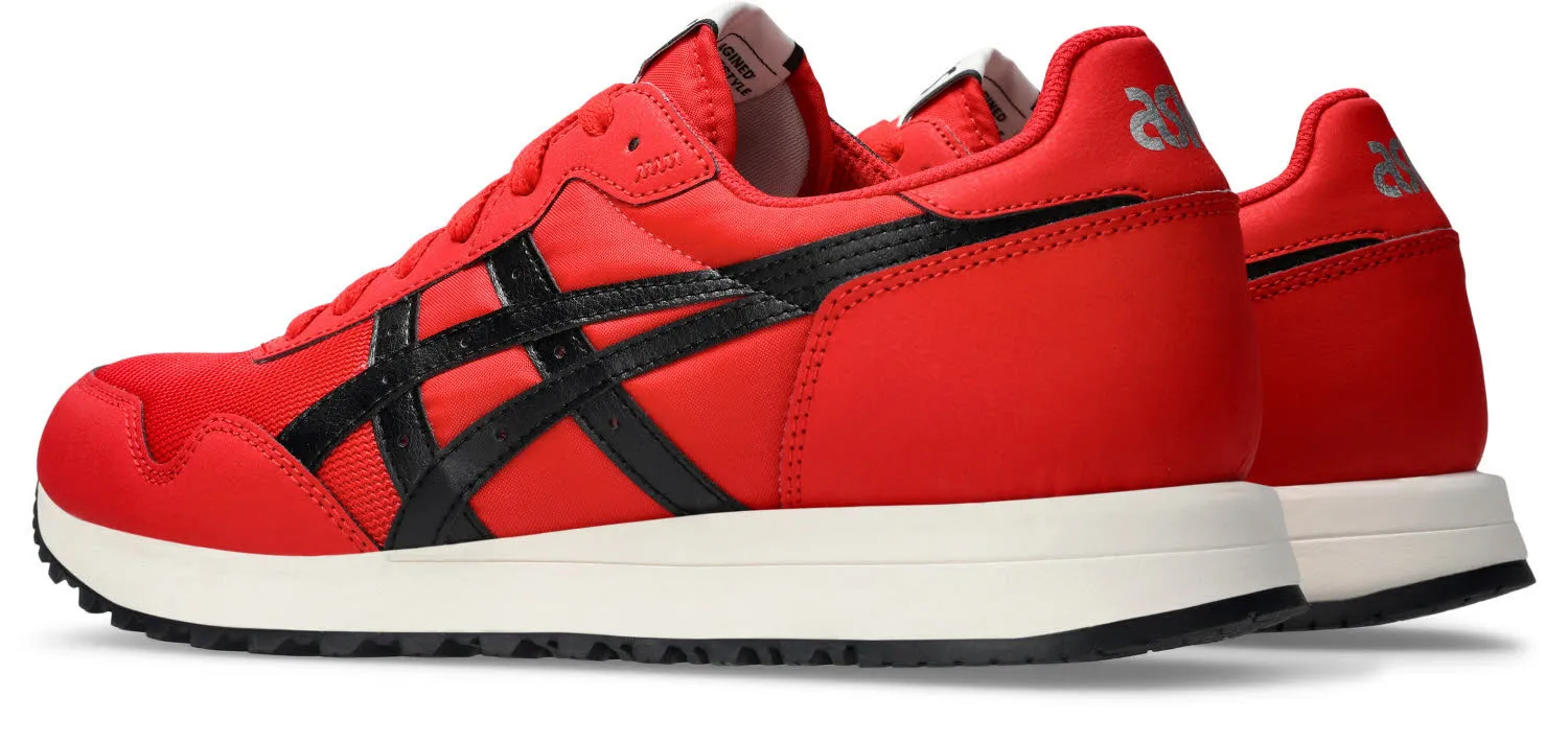 Asics TIGER RUNNER II Herren Sneaker Low sportlich Freizeitschuhe classic red/black