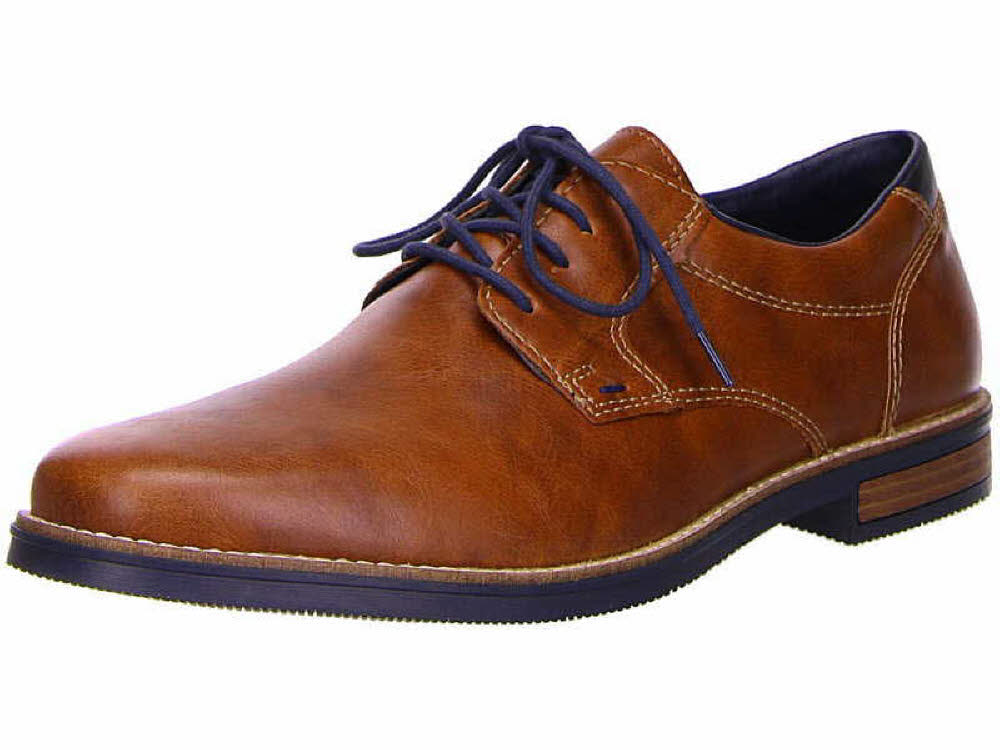 Rieker Halbschuhe Herren Businessschuhe Schnürschuh Lifestyle modisch braun NEU