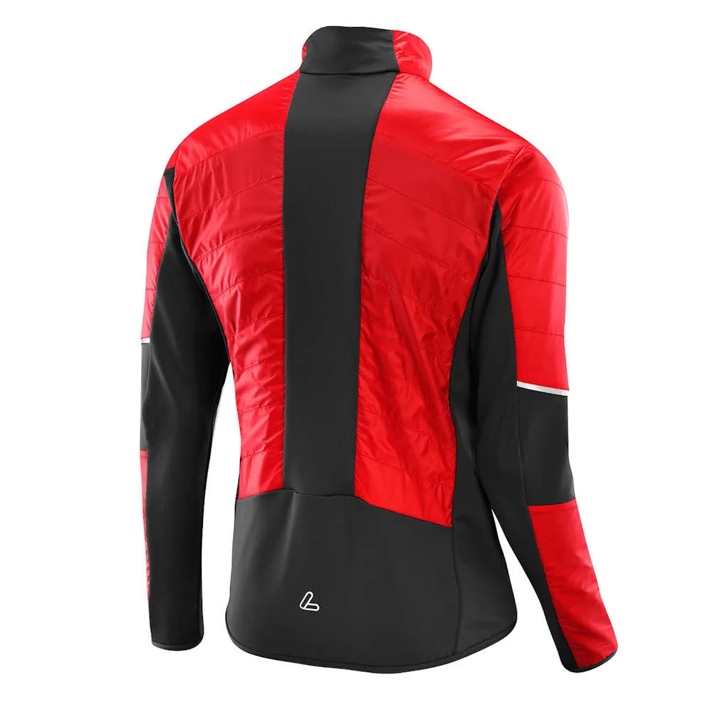 Löffler HYBRIDJACKET PL60 Herren Langlaufjacke Daunenjacke rot