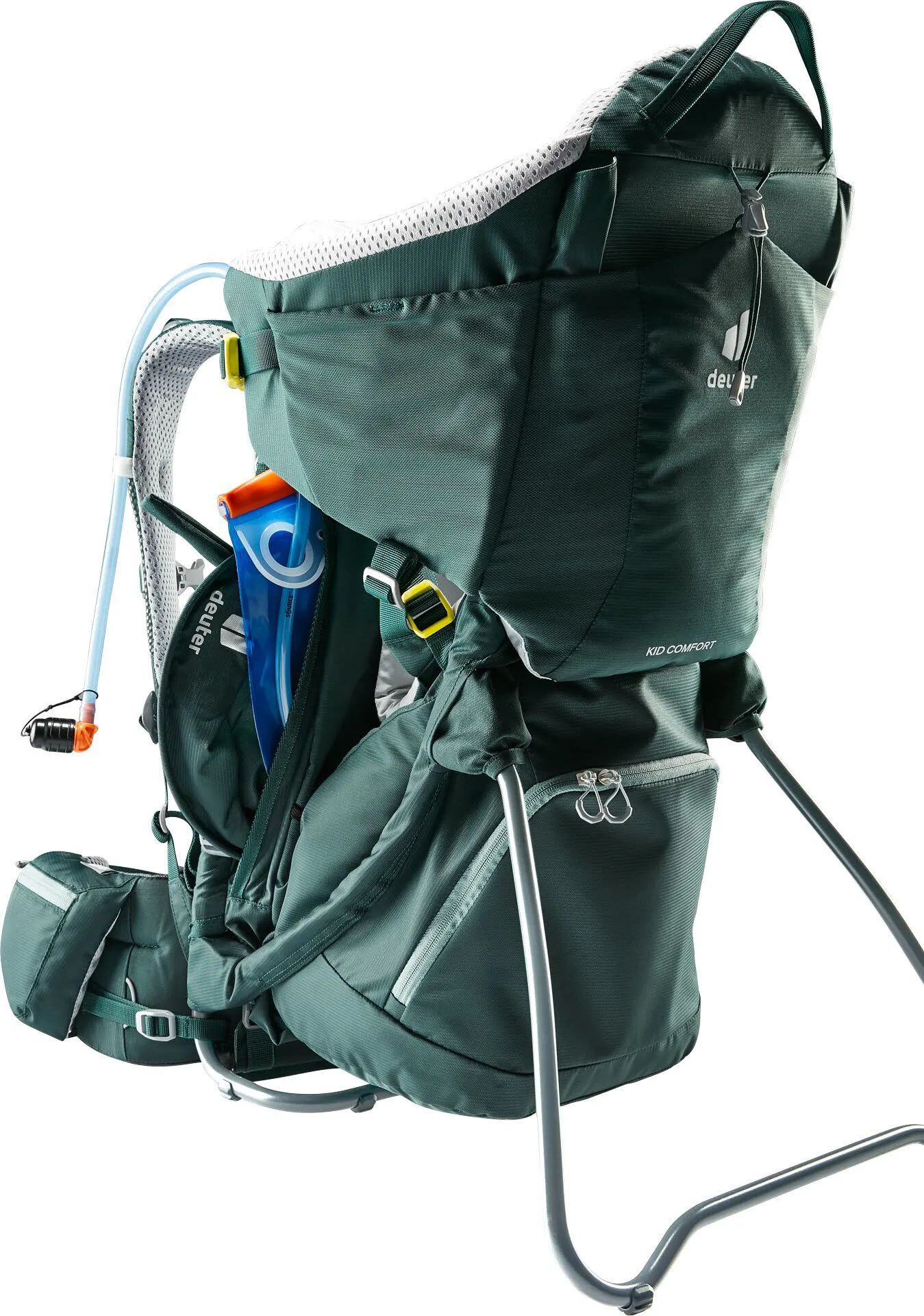 Deuter Kid Comfort Kindertrage Kraxe grün