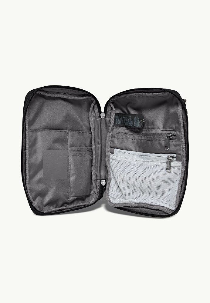 Jack Wolfskin KONYA ORGANIZER Unisex Umhängetasche schwarz