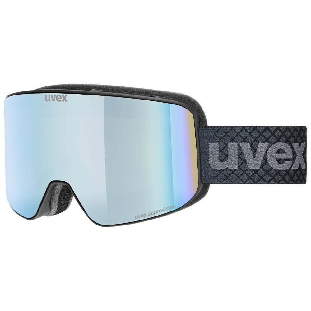 Uvex pyrit S2 Unisex Skibrille Snowboardbrille schwarz