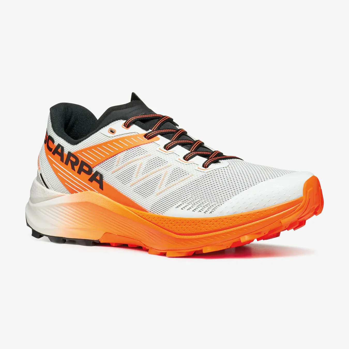 Scarpa Spin Ultra 2 Herren Trailrunning-Schuhe Joggingschuhe ice/orange fluo