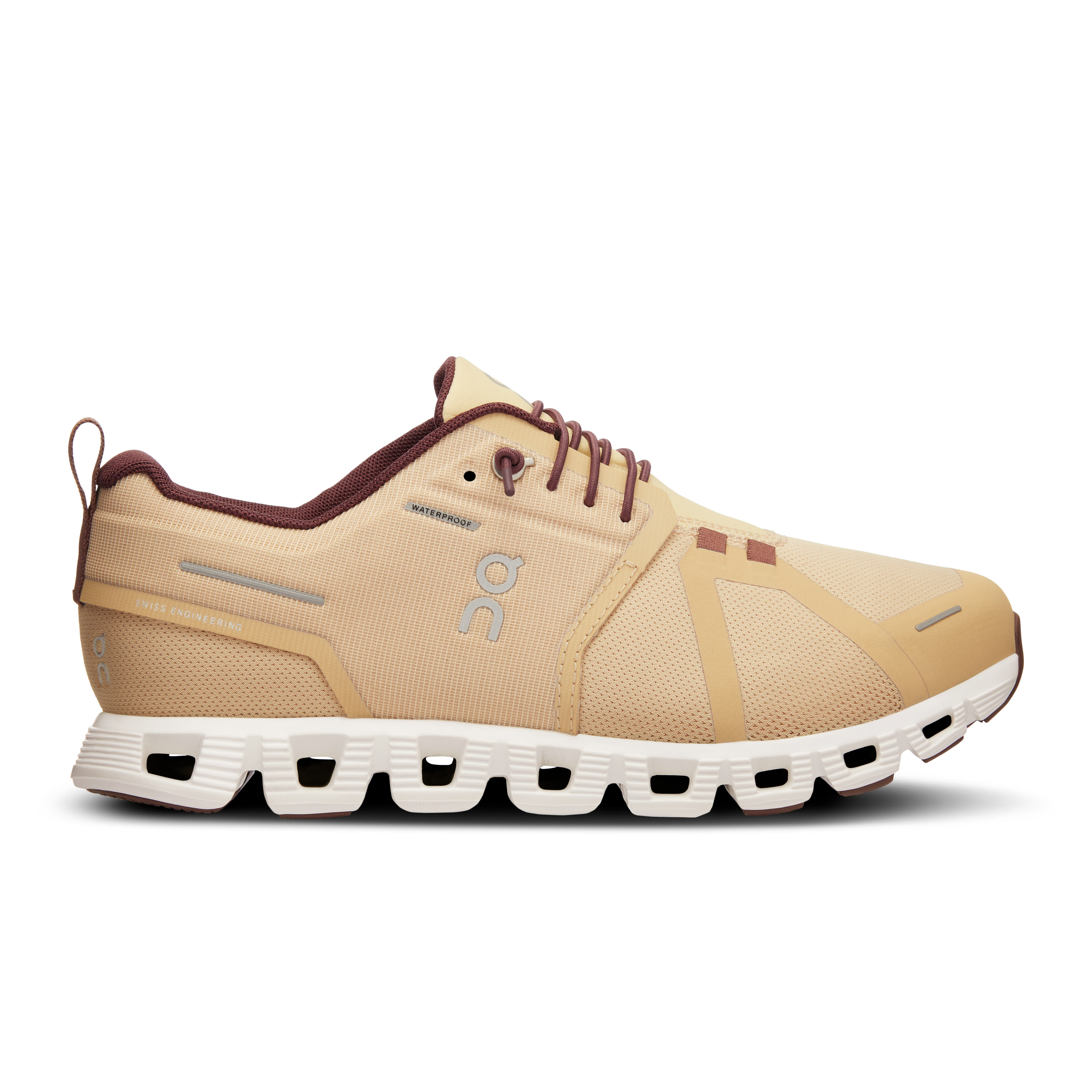 ON Cloud 5 Waterproof Damen Sneaker Freizeitschuhe braun