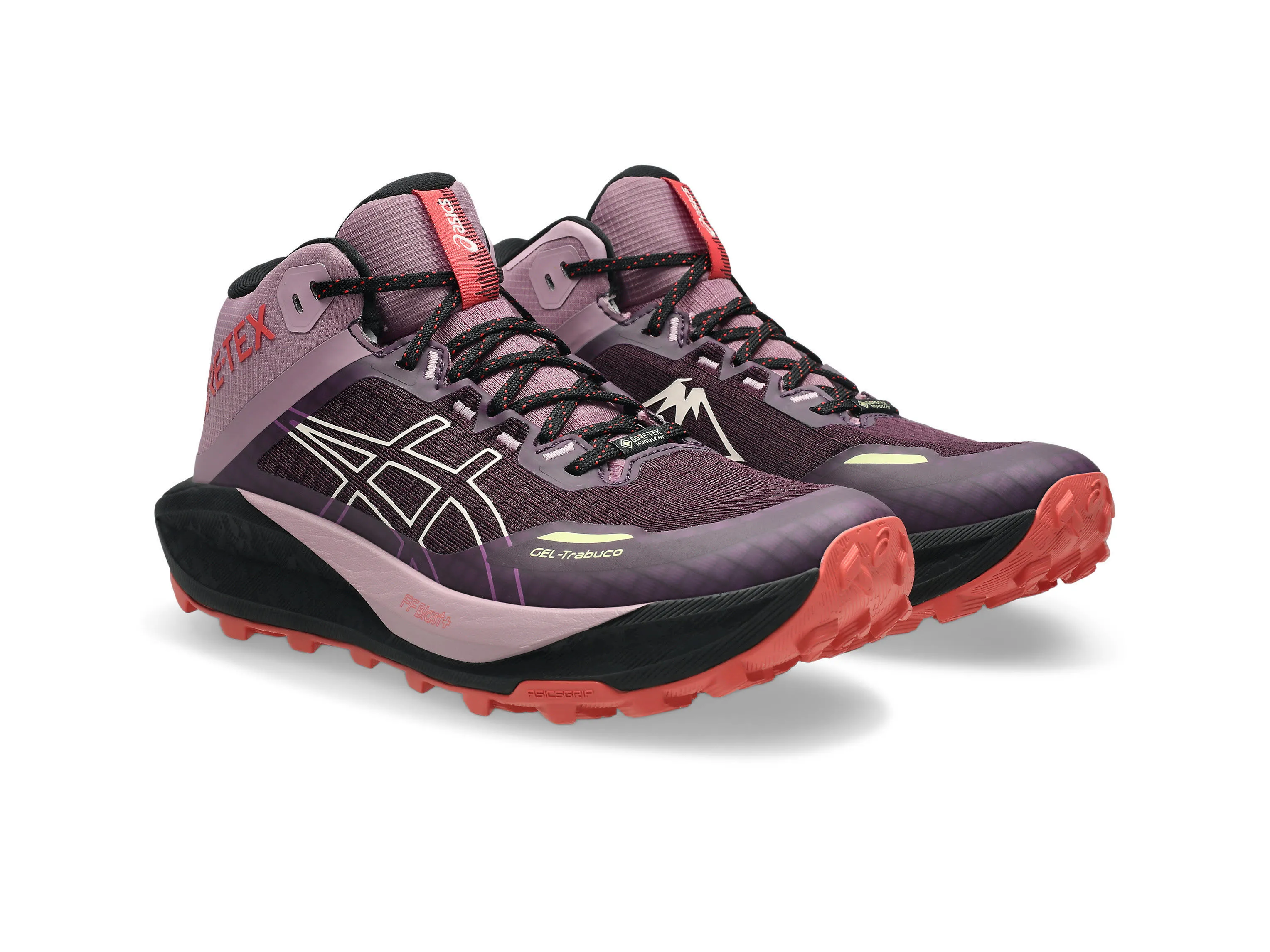 Asics GEL-Trabuco MT GTX Damen Trailrunning Laufschuhe dark aubergine/taro purple