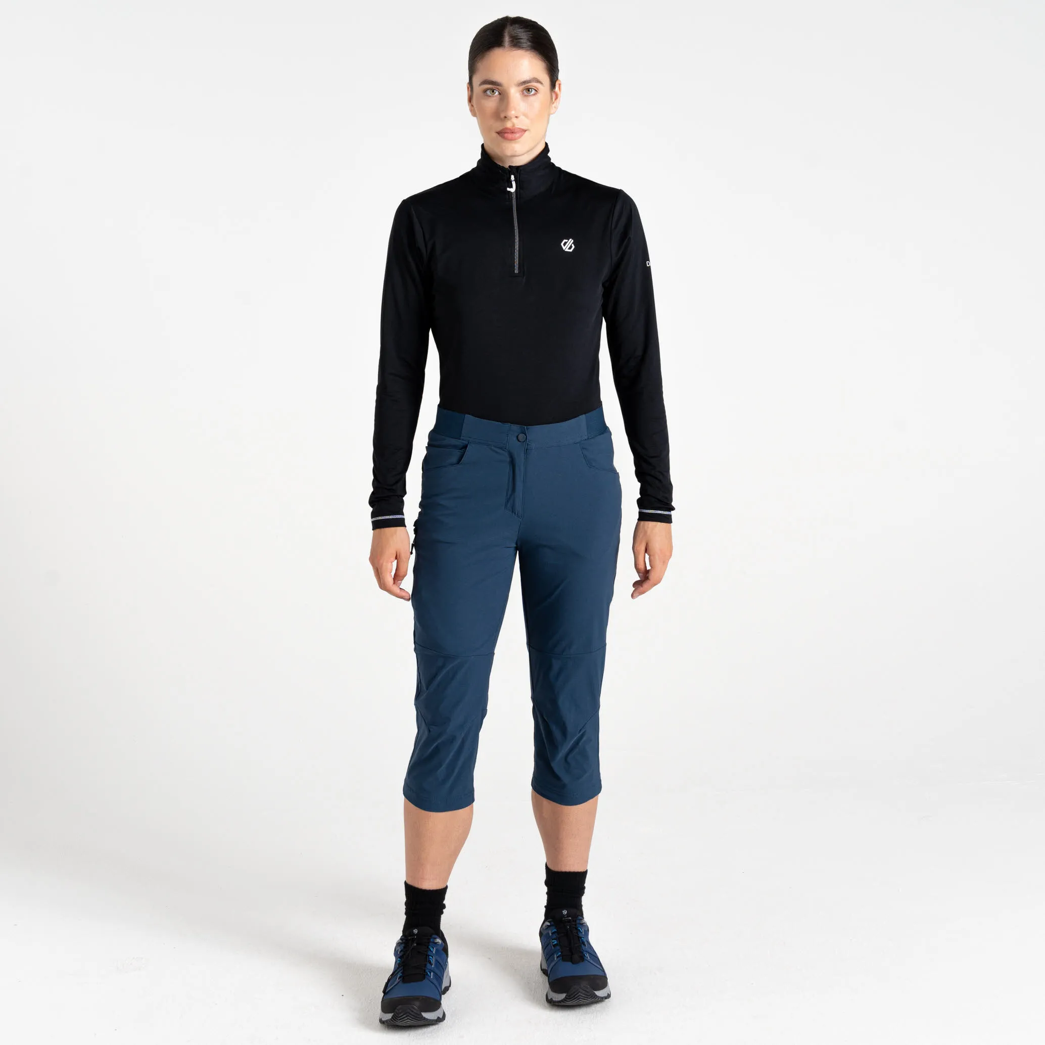 DARE 2B Damen Melodic III 3/4-Shorts Wanderhose dunkelblau