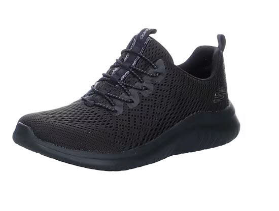 Skechers ULTRA FLEX 2.0 Damen Sneaker Sportschuh Schnürschuh schwarz