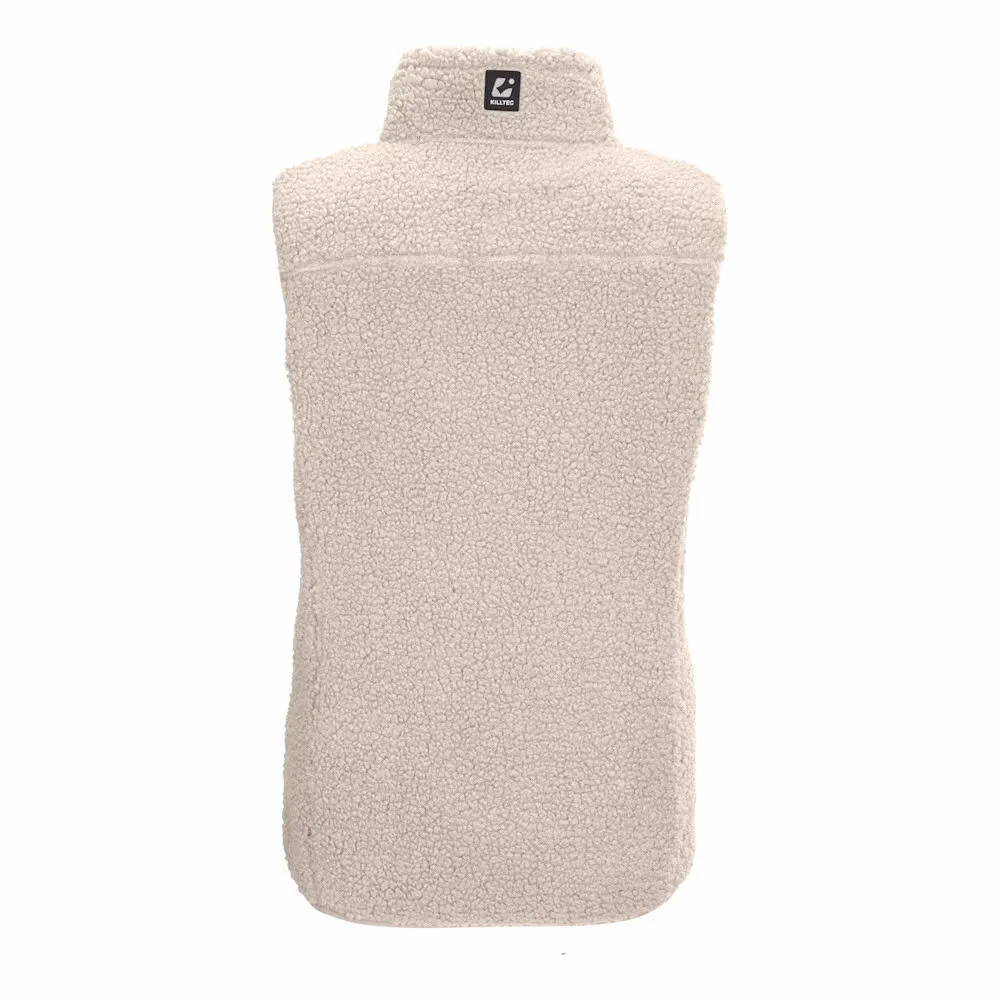 Killtec Weste KOW 7 Damen Fleeceweste ärmellos beige