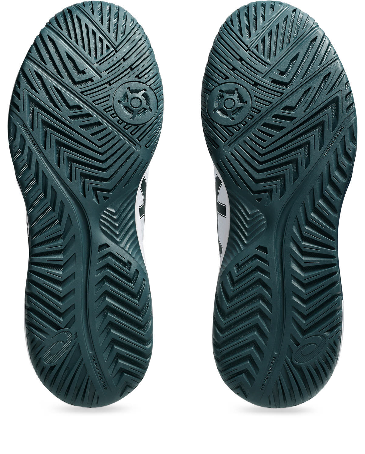 Asics GEL-DEDICATE 8 Tennisschuhe Herren weiß dunkelgrün