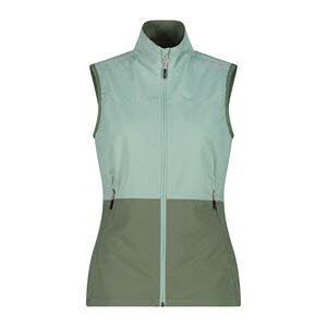 CMP WOMAN VEST Damen Softshellweste ärmellos Outdoorweste jade NEU